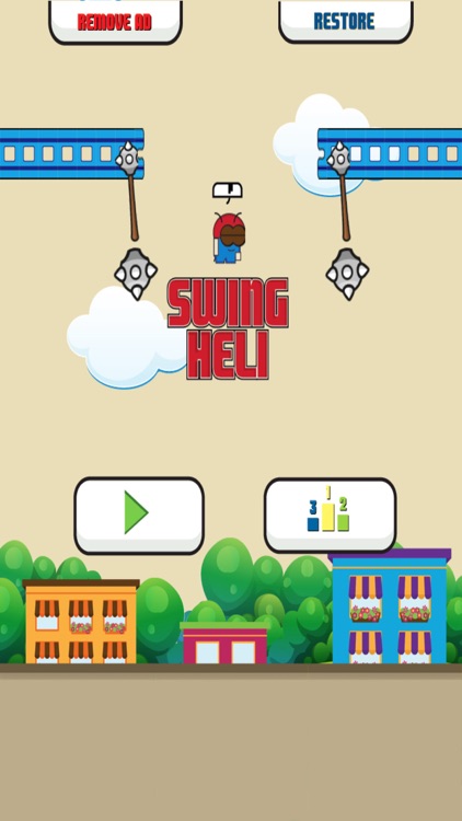 Swing Heli - Combat The Squishy Spikes