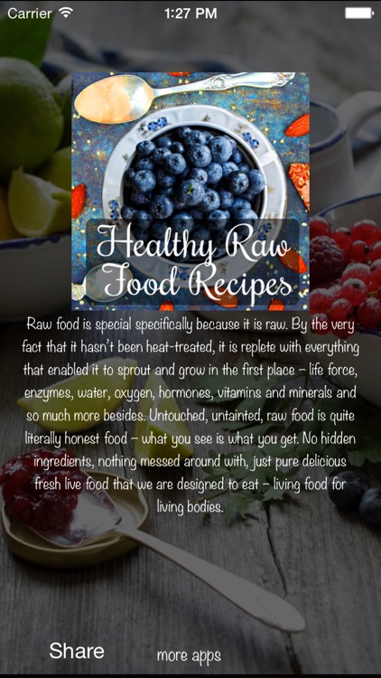 Healthy Raw Food Recipes