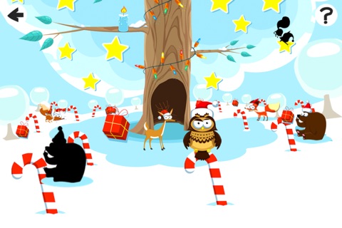 Christmas Animals in The Winter Wonderland: Kids-Game & Tricky Puzzle for My Baby screenshot 2
