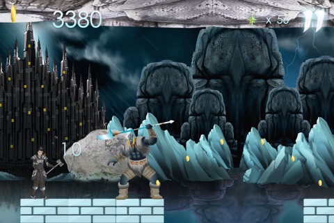 Warriors Battle Run of the Frozen Temple - Kingdom Clash Empires of Fire & Ice Wars screenshot 4