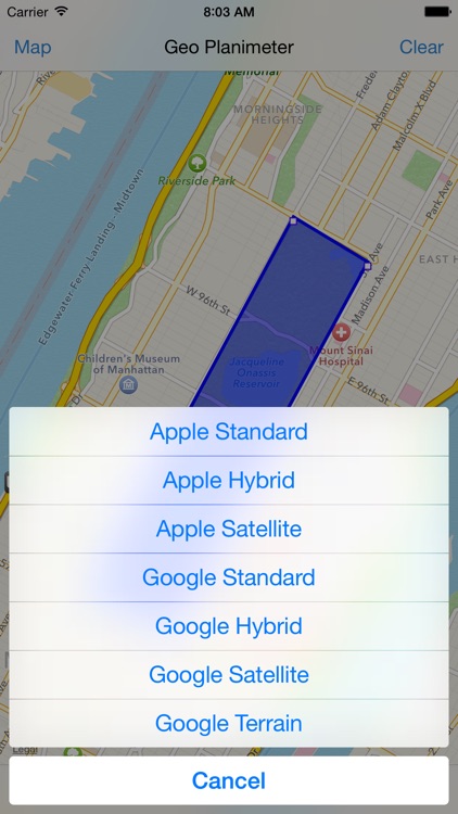 Geo Planimeter - Area & Distance Calculator
