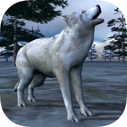 White Wolf Simulator Icon