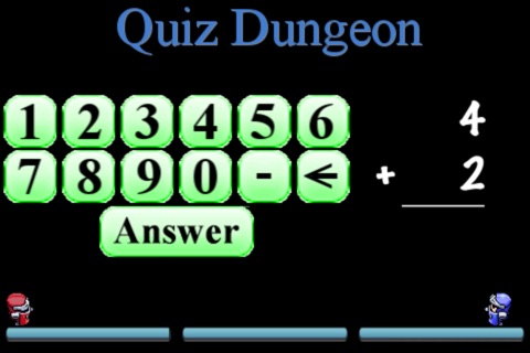 Quiz Dungeon Plus (Basic Math) FREE screenshot 3