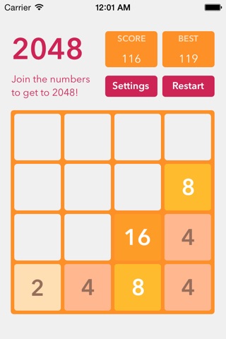 2048 Math Fun screenshot 3