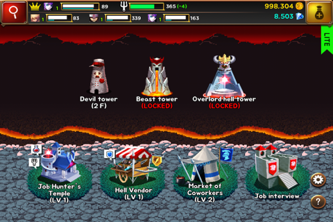 Hell Tower Lite screenshot 2