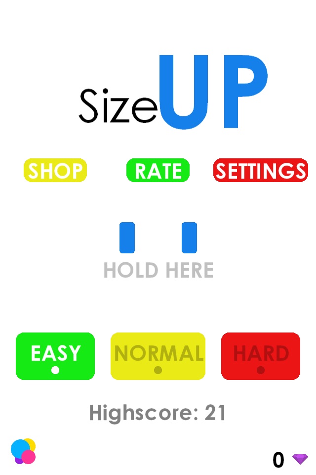 SizeUP screenshot 2