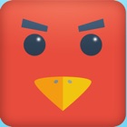 Color Red Geometry Bird Square Blok Jump Dash Spikes
