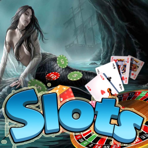AAAaaa seductive mermaids casino slots 777 iOS App