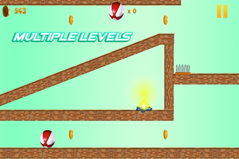 Smash Hit Red Ball Touch Spikes screenshot 4