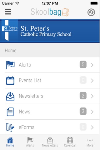 St Peter's Primary Sunshine South West - Skoolbag screenshot 2