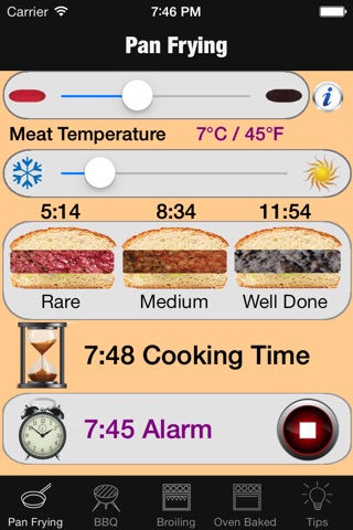 perfect burger timer - always the best result screenshot 2