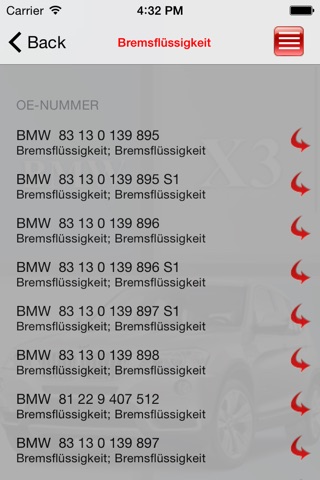 Запчасти для BMW X3 screenshot 3