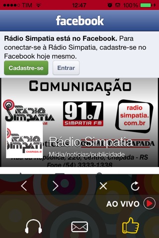 Rádio Simpatia 1500 AM screenshot 4