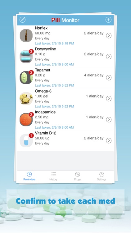 Pill Monitor Pro - Medication Reminders and Logs