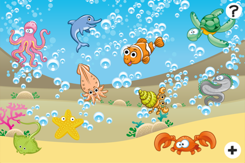 An Ocean Counting Game for Children to learn and play with Marine Animals screenshot 2