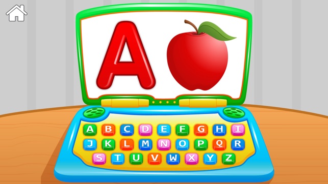 My First ABC Laptop - Learning Alphabet Letters Game for Tod(圖1)-速報App