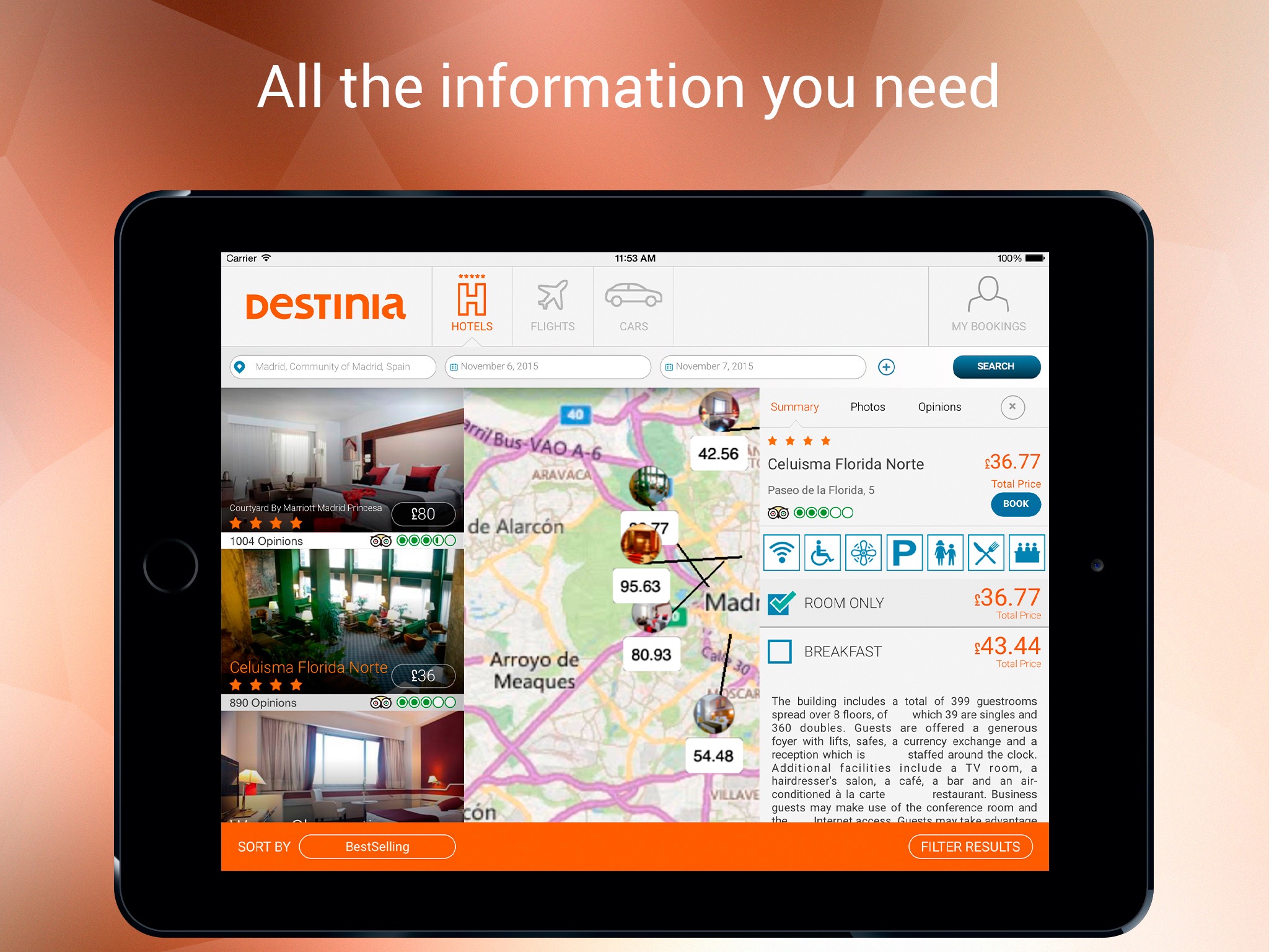 Destinia Tablet screenshot 3