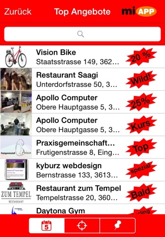 miAPP Thun screenshot 3