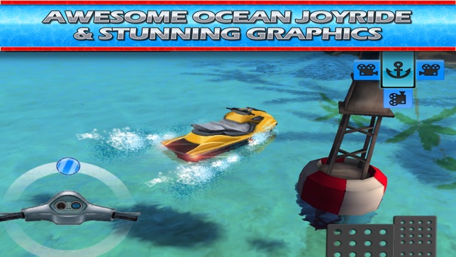 JetSki Water Sports Bike Skill Racing Ride 3D Parking Race G(圖5)-速報App