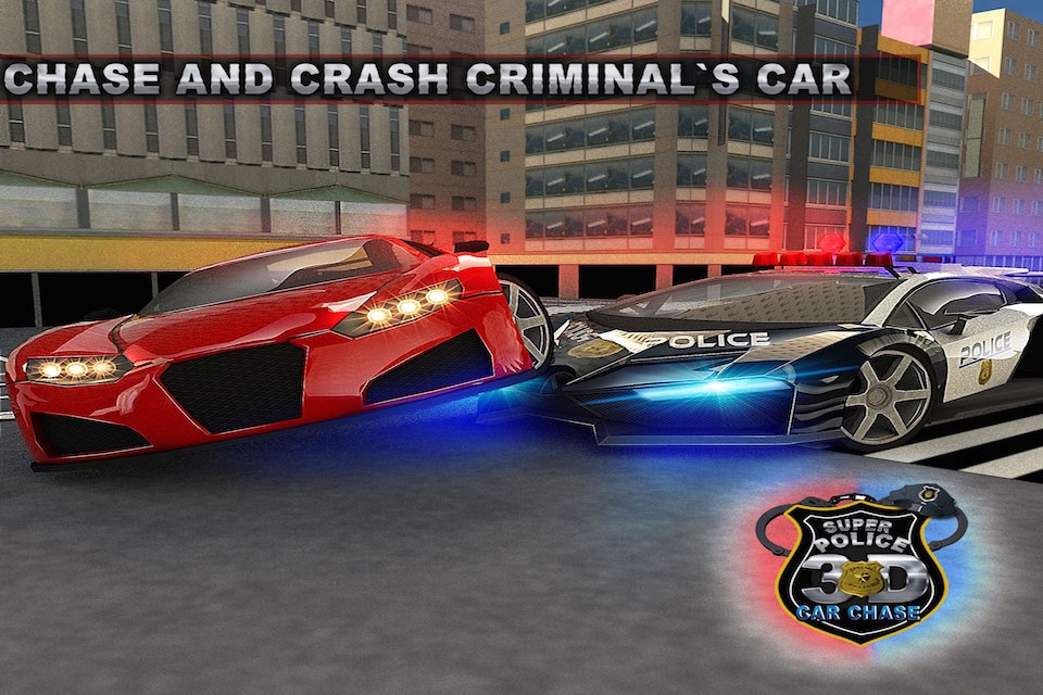 Super Police Car Chase 3D screenshot 2