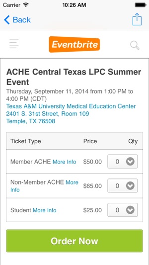 American College of Healthcare Executives -- Central Texas C(圖4)-速報App