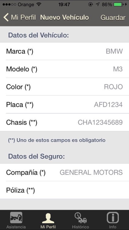 Asistencia Chevrolet