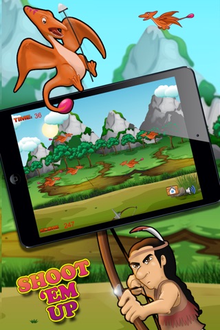 Dinosaur Hunter Park Rush Pro screenshot 2