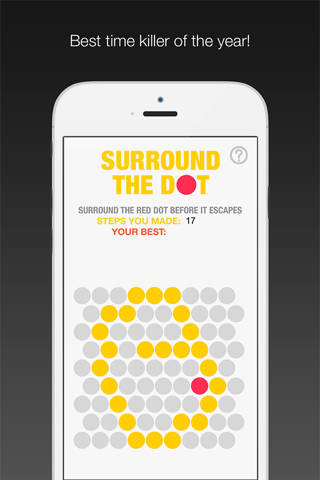 Surround the Dot - Best Time Killer Ever! screenshot 2