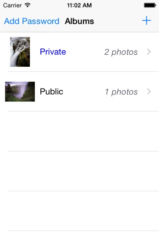 PrivateAlbums+: Concise Albums with Password Protection screenshot 3