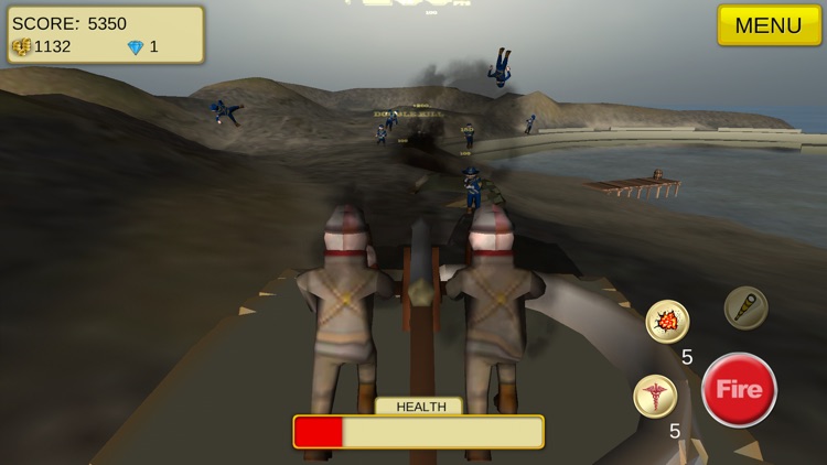 AAA American Civil War Cannon Shooter : Defend the Reds or Blues and Win the War