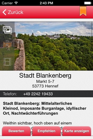 Hennef App screenshot 2