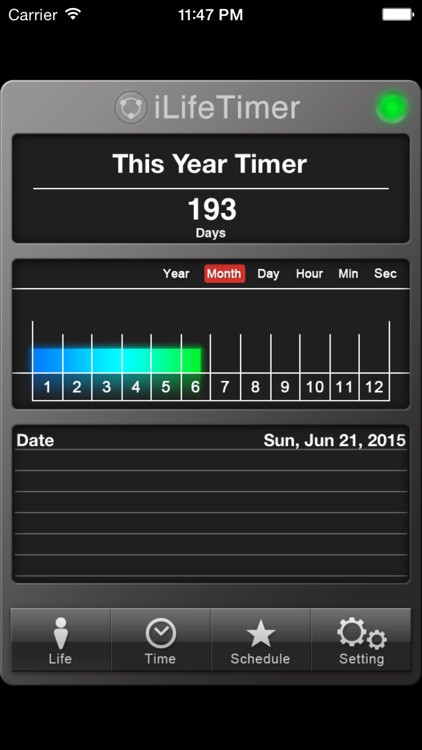 iLifeTimer - Graphical Countdown Timer