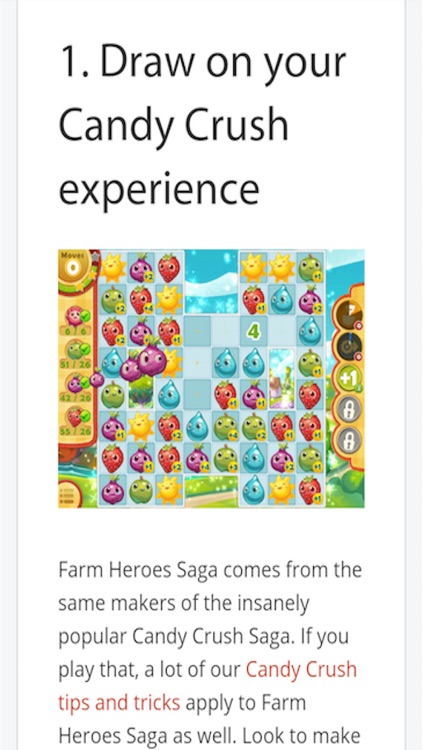 Guide for Farm Heroes Levels screenshot-3