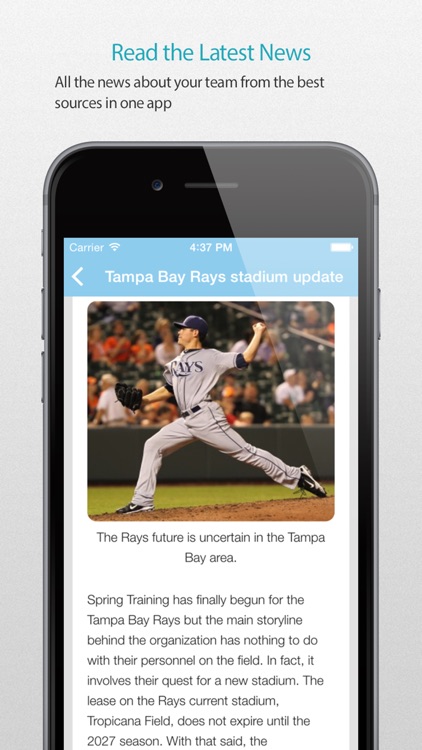 Tampa Bay Baseball Schedule Pro — News, live commentary, standings and more for your team!