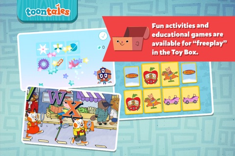 Toontales - Preschool reading adventures and activities screenshot 3