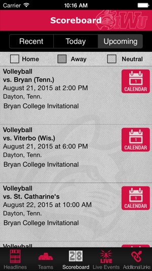 Indiana Wesleyan Wildcats(圖4)-速報App