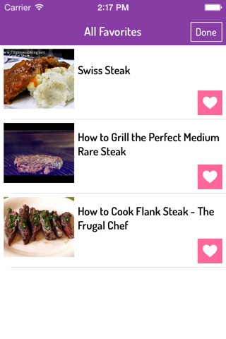 Steak Recipes - Complete Video Guide screenshot 3