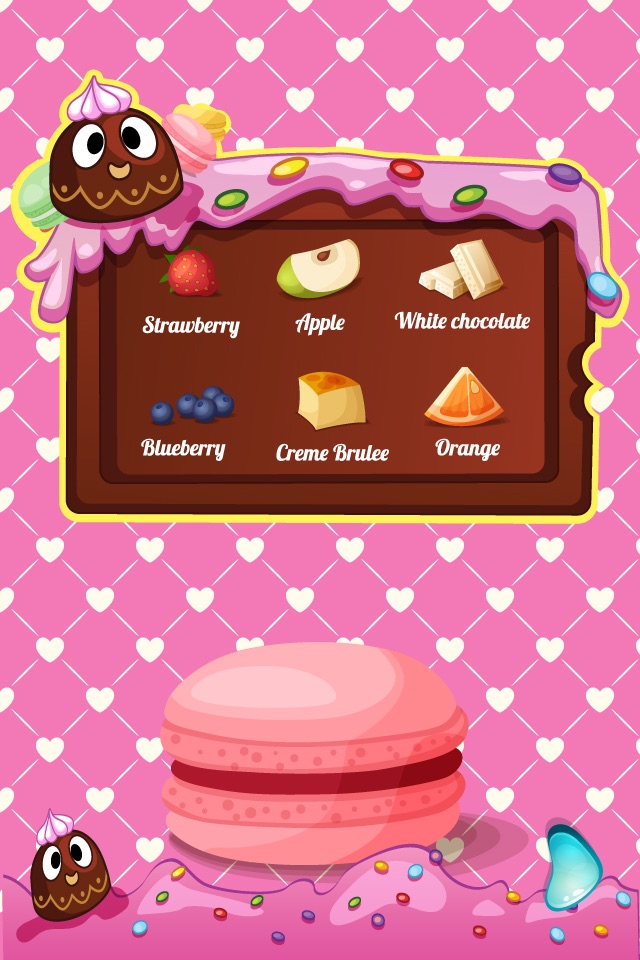 Macaron Cookies Maker - A kitchen tasty biscuit cooking & baking game screenshot 4