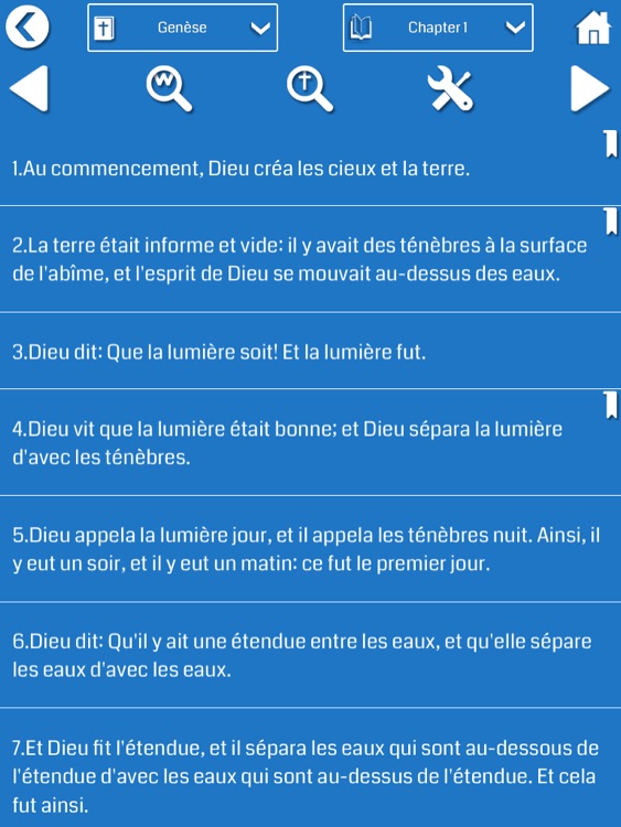 French Bible for iPad