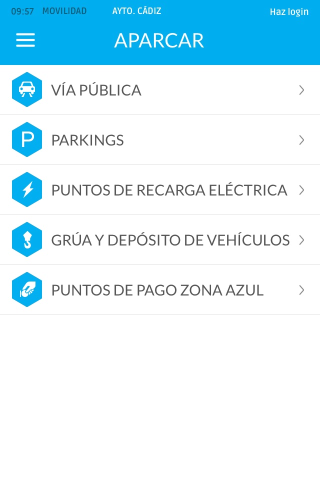 Aplicación Oficial de Movilidad Urbana de la Ciudad de Cádiz screenshot 4