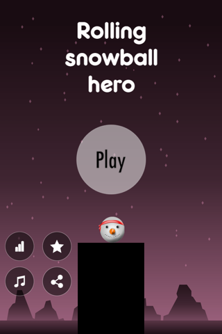 Rolling Snow Ball Hero screenshot 2