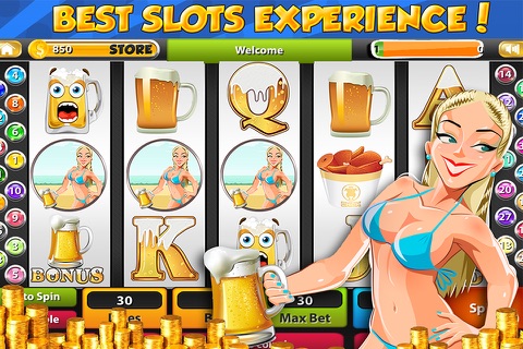 777 Beers Slot Machine Casino - Wild Luck Free Slots! screenshot 2