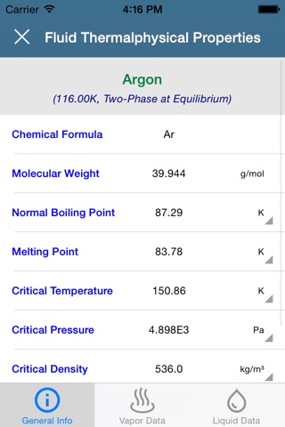 Thermal-Hydraulic Database Free screenshot 4