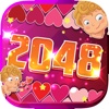 2048 Love In My Heart : " Sweet Couple Valentine Puzzle Edition "