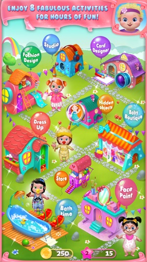 Tiny Fashion Resort - Cute Dress Up, Face Paint Makeup, Litt(圖2)-速報App