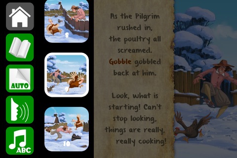 Thanksgiving Tale & Games - Gobble The Famous Turkey - eBook #1 screenshot 3