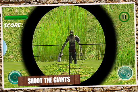 Giant Sniper Shooting -  Kill Invading Monsters & Defend Your People screenshot 2