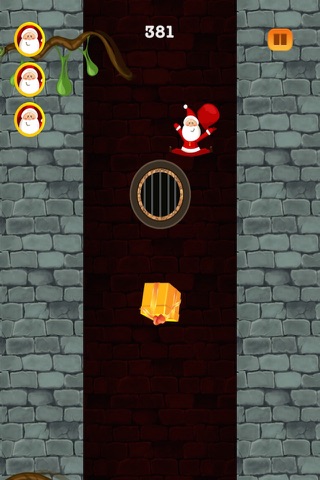 Santa's Chimney Scare - Falling Down Mania Paid screenshot 2
