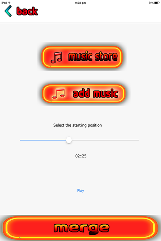 Video Tunes : Free Video Merger screenshot 3