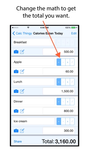 Calc Thingy - Calculate your lists(圖5)-速報App